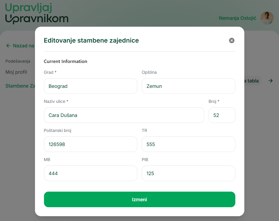 Uređivanje nekretnina u okviru stambene zajednice
